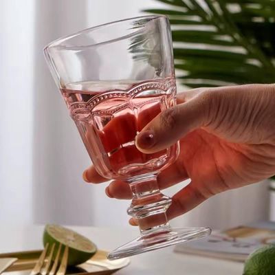 Jogo 4 Taça De Vidro Para água Suco Refrigerante Belle Epoque 225ml Lyor