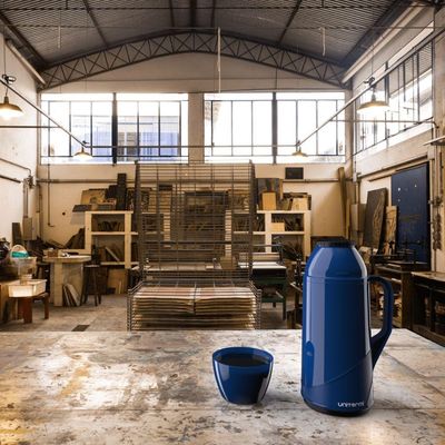 Garrafa Térmica Roma 1 L Azul - Unitermi