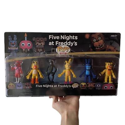 Kit 6 Bonecos Five Nights At Freddy 'S Action Figure Nº17