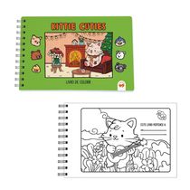 Livro De Colorir Kittie Cuties Vale Das Letras 64 Páginas