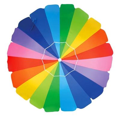 Guarda-sol Mor Rainbow 220cm - Colorido 3731 Praia Camping