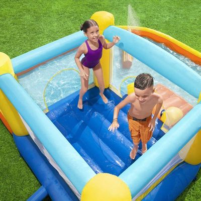 Mega Parque Aquático H2ogo Inflável Torre Escorregador Bestway