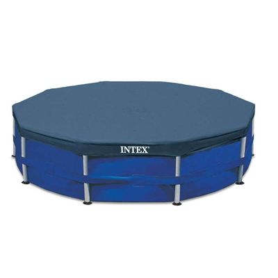 Kit Com Capa 366 Cm Estrutural + Forro E Kit Limpeza Intex