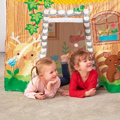 Barraca Casinha Infantil Vinil Playhouse Com Porta Bestway