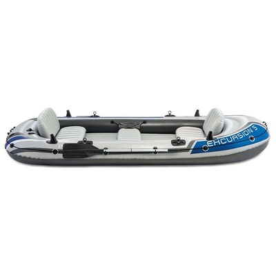 Barco Bote Inflável Excursion 5 - Intex Remos E Bomba