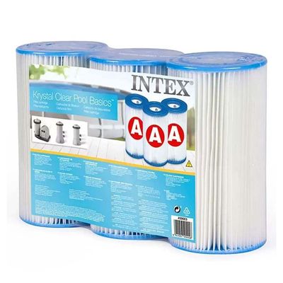 Kit 03 Cartuchos Refil Tipo A Filtro Intex Bomba 2006 3785