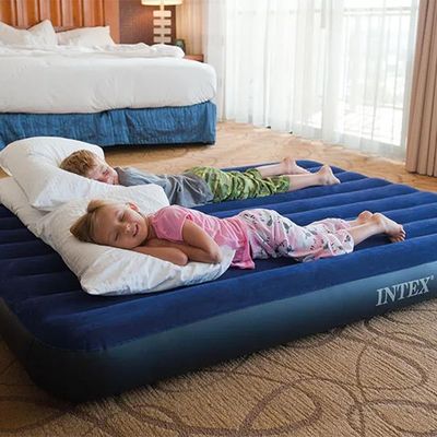 Colchão Inflável Casal Dura Beam Downy Camping Viagem Intex