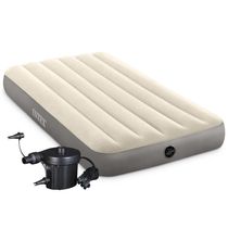 Colchão Inflável Solteiro Dura Beam Fiber Tech Com Bomba Elétrica 110v - Intex