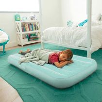 Colchão Inflável Infantil Divertido Intex 66803 Azul Celeste