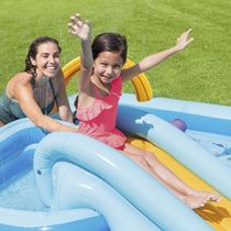 Piscina Playground Aventura Na Floresta 493 Litros Intex