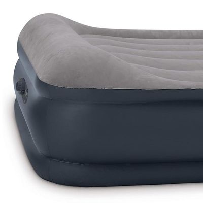 Colchão Inflável Casal Dura Beam Queen Raised 220v Intex