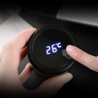 Garrafa Térmica Inteligente E Sensor De Temperatura Led