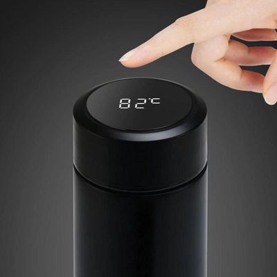 Garrafa Térmica Inteligente E Sensor De Temperatura Led