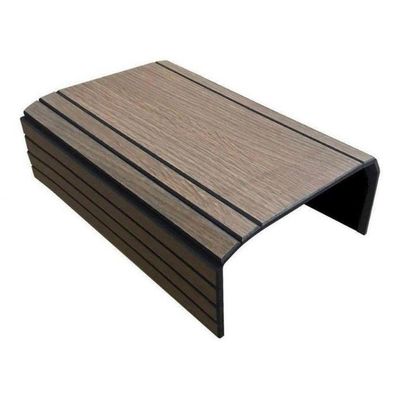 Kit 4un Suporte Esteira Reto Flexível para Braço Sofá Marrom