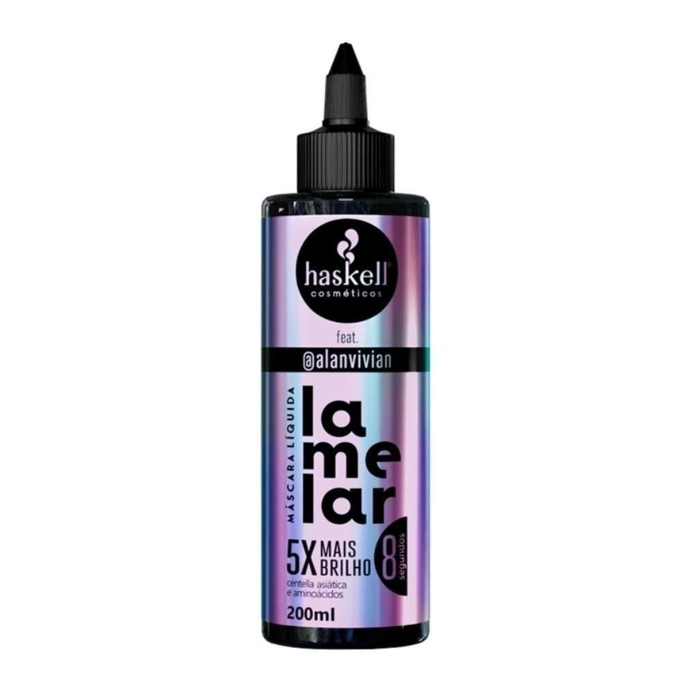 Kit Haskell Lamelar Shampoo 300ml + Máscara Líquida 200ml