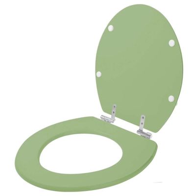 Assento Sanitário Soft Close Izy Verde Malva Para Vaso Deca