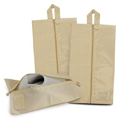 Conjunto Viagem 3 Peças Porta Sapato Bege