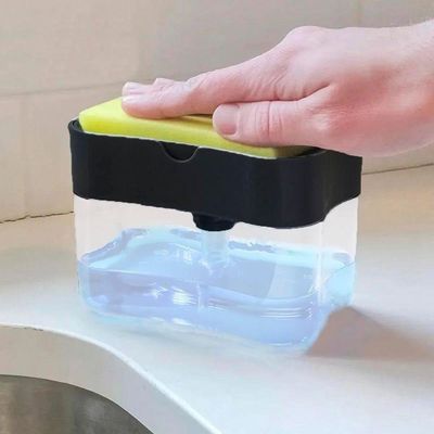 Dispenser Detergente Com Suporte Esponja único