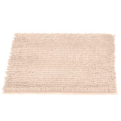 Tapete Buettner Microfibra Antiderrapante Chenille Ginko 60cmx90cm Pérola
