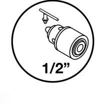 Furadeira De Impacto 600 W 1/2" 127 V Para Uso Profissional Com Empunhadura Auxiliar Velo