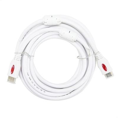 Cabo Hdmi 2.0 4k Ultra Hd 3d, Branco - 5 Metros