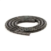 Organizador Fios E Cabos Spiraduto 1-4 Preto - 4 Metros