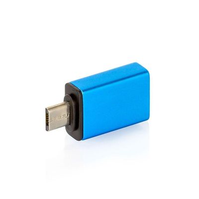 Adaptador Usb Android Com Função Otg - Azul