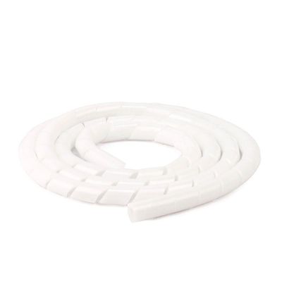Organizador Fios E Cabos Spiraduto 1-4 Branco - 35 Metros