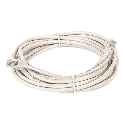 Cabo De Rede Cat5e Montado Branco - 2 Metros