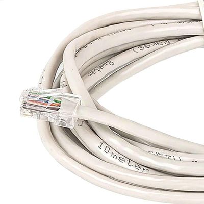 Cabo De Rede Cat5e Montado Branco - 2 Metros