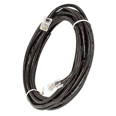 Cabo De Rede Cat5e Montado Preto - 95 Metros