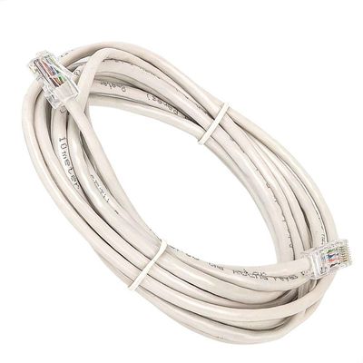 Cabo De Rede Cat5e Montado Branco - 50 Metros