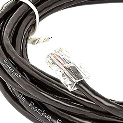 Cabo De Rede Cat5e Montado Preto - 20 Metros