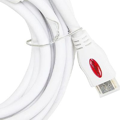 Cabo Hdmi 2.0 4k Ultra Hd 3d, Branco - 3 Metros