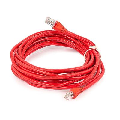 Patch Cord Cat5e Montado Vermelho - 4 Metros