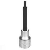 Soquete Em Aço Cromo Vanádio Ponta Ribe Longa 5 Mm - Encaixe 1/2" Tramontina