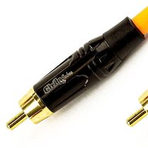 Cabo Coaxial Digital (spdif) Laranja - 20 Metros
