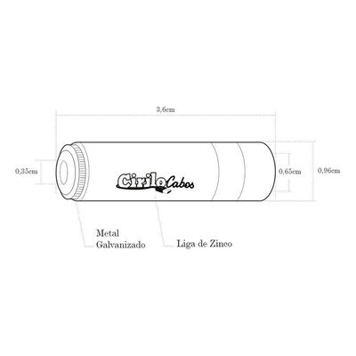 Conector P2 Fêmea Linha Gold - Cirilo Cabos