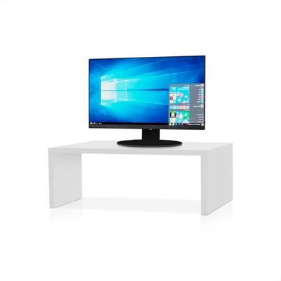Suporte De Mesa Para Monitor Em Mdf - Branco