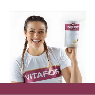 Isofort Beauty 450g Sabor Baunilha