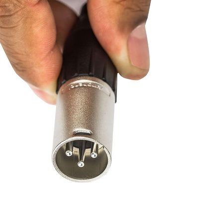 Cabo De Microfone P10 Estereo Para Xlr Macho, Amphenol - 3 Metros