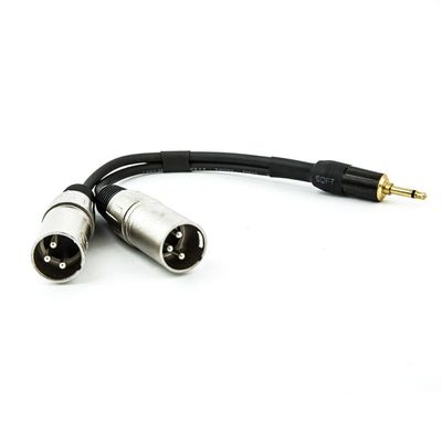 Cabo P2 Mono Para 2 Xlr Macho 10 Metros