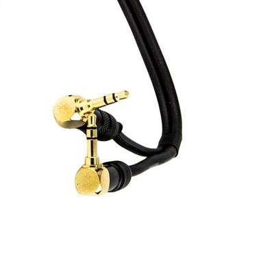 Cabo Adaptador P2 Mono Para 2 P2 Estereo 90° Graus - 8 Metros