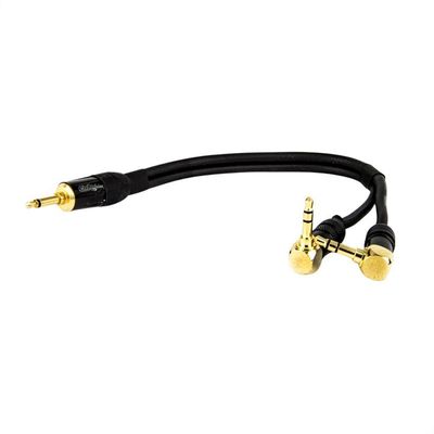 Cabo Adaptador P2 Mono Para 2 P2 Estereo 90° Graus - 8 Metros