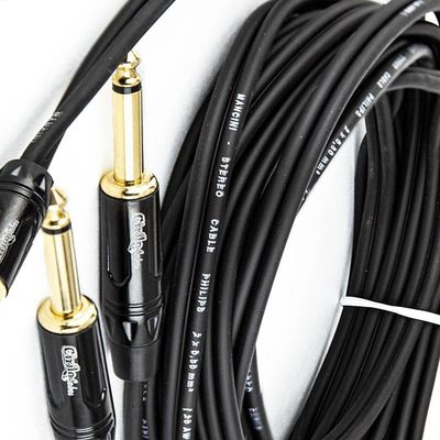 Cabo Adaptador P2 Estereo Para 2 P10 Mono - 1,8 Metro