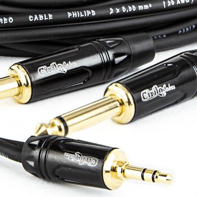 Cabo Adaptador P2 Estereo Para 2 P10 Mono - 1,8 Metro