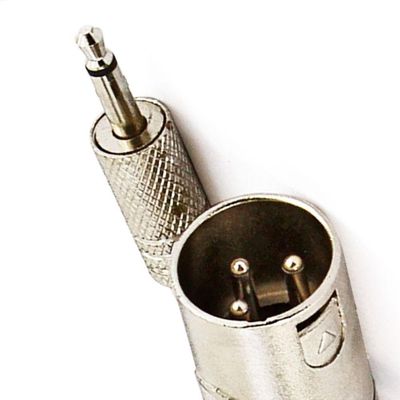 Cabo P2 Para Xlr Macho Mono - 25 Metros