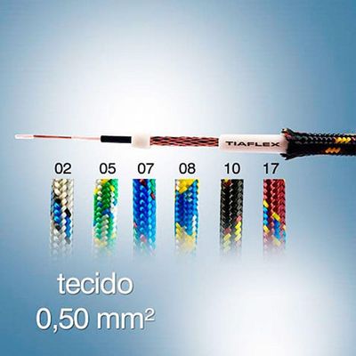 Cabo Guitarra Cobertura Tecido 0.50mm - 100 Metros