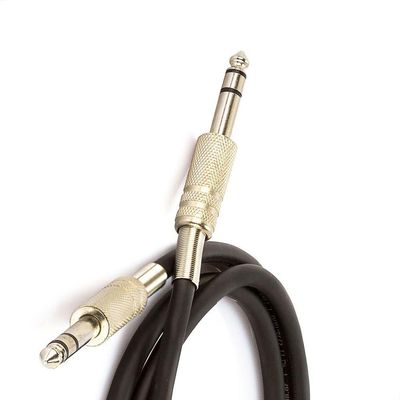 Cabo P10 Para P10 Estereo Preto - 20 Metros