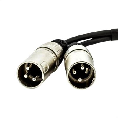 Cabo Adaptador P10 Mono Para 2 Xlr Macho - 50 Cm
